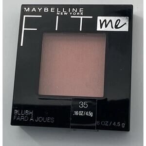 MAYBELLINE NEW YORK #35 CORAL FIT ME BLUSH 0.16oz